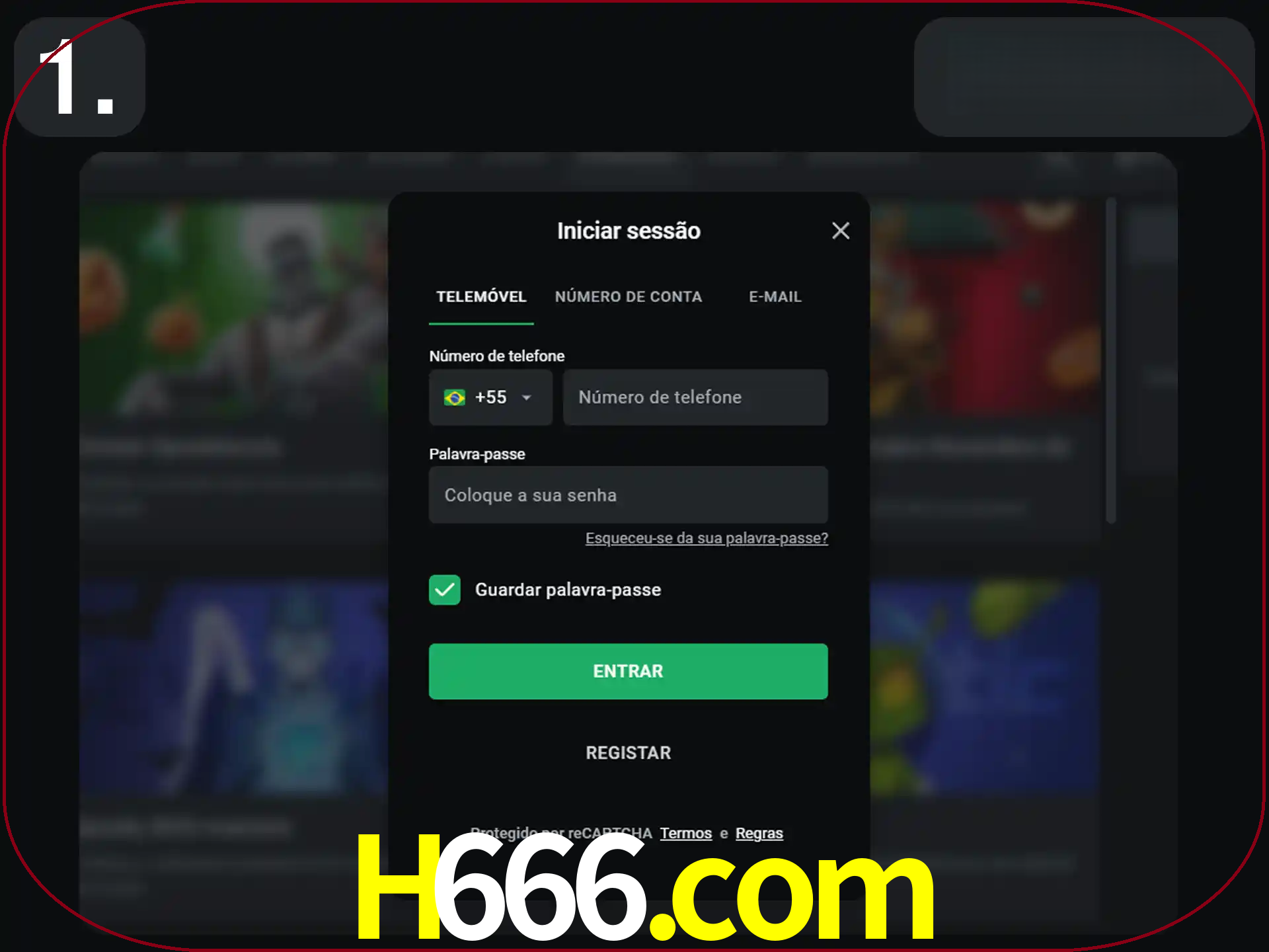 Acesse o site.